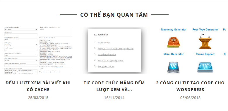 Hiển thị bài viết liên quan trong trang chi tiết
